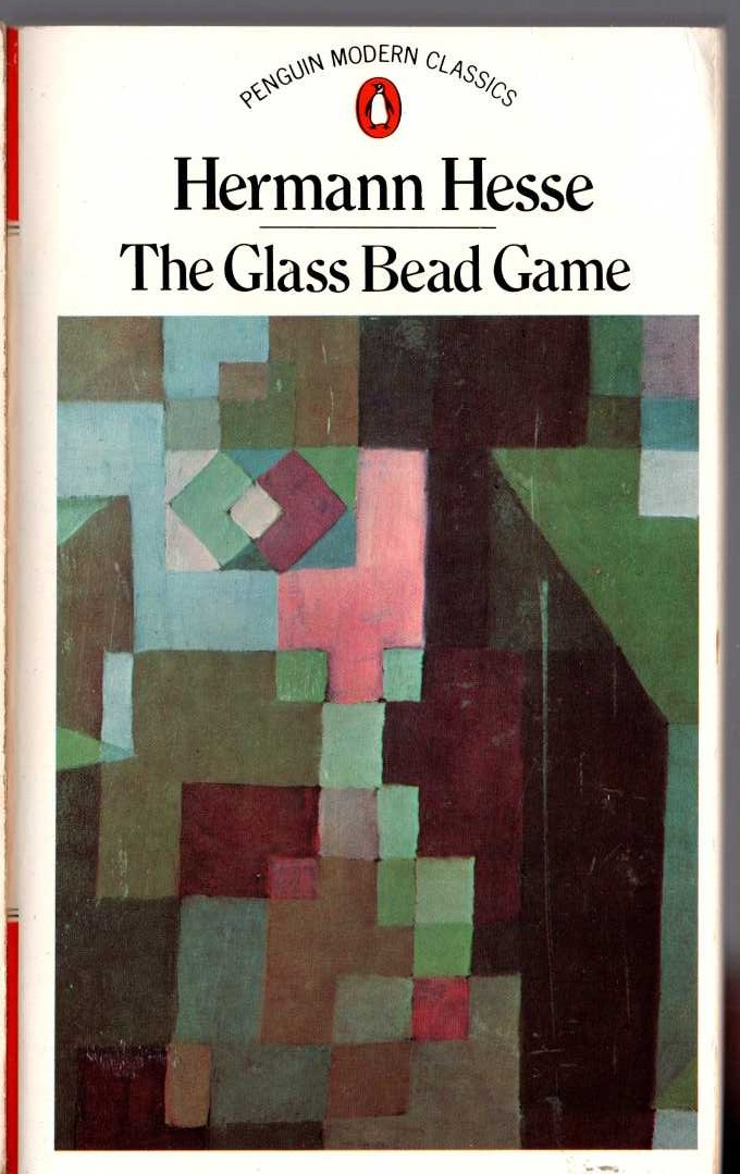 Hermann Hesse  THE GLASS BEAD GAME front book cover image