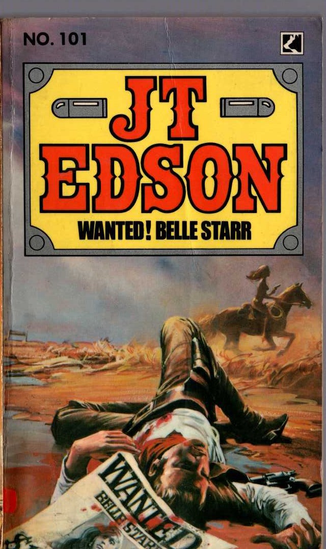 J.T. Edson  WANTED! BELLE STARR front book cover image