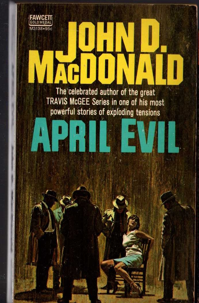 John D. MacDonald  APRIL EVIL front book cover image