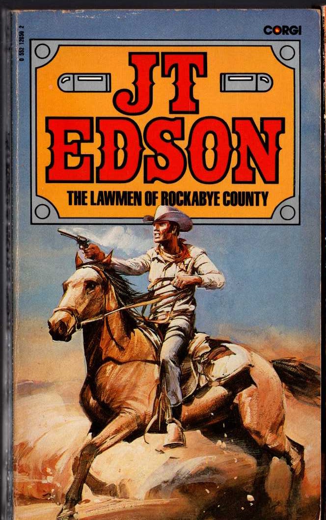 J.T. Edson  THE LAWMEN OF ROCKABYE COUNTY front book cover image