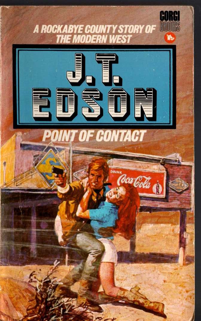 J.T. Edson  POINT OF CONTACT front book cover image
