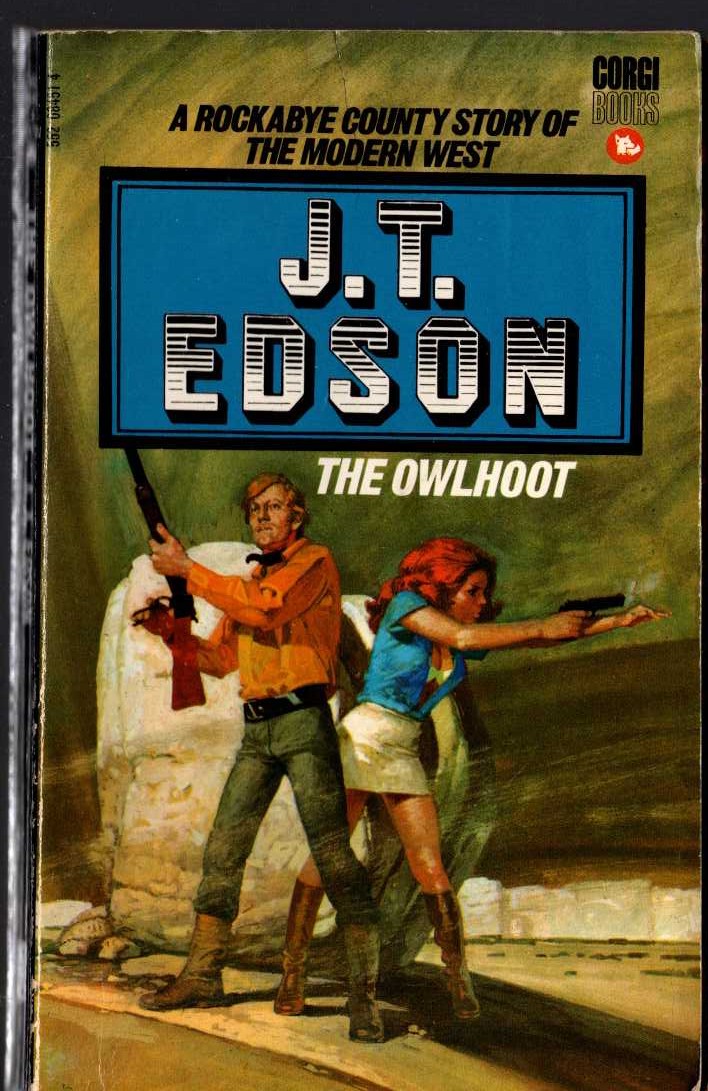 J.T. Edson  THE OWLHOOT front book cover image