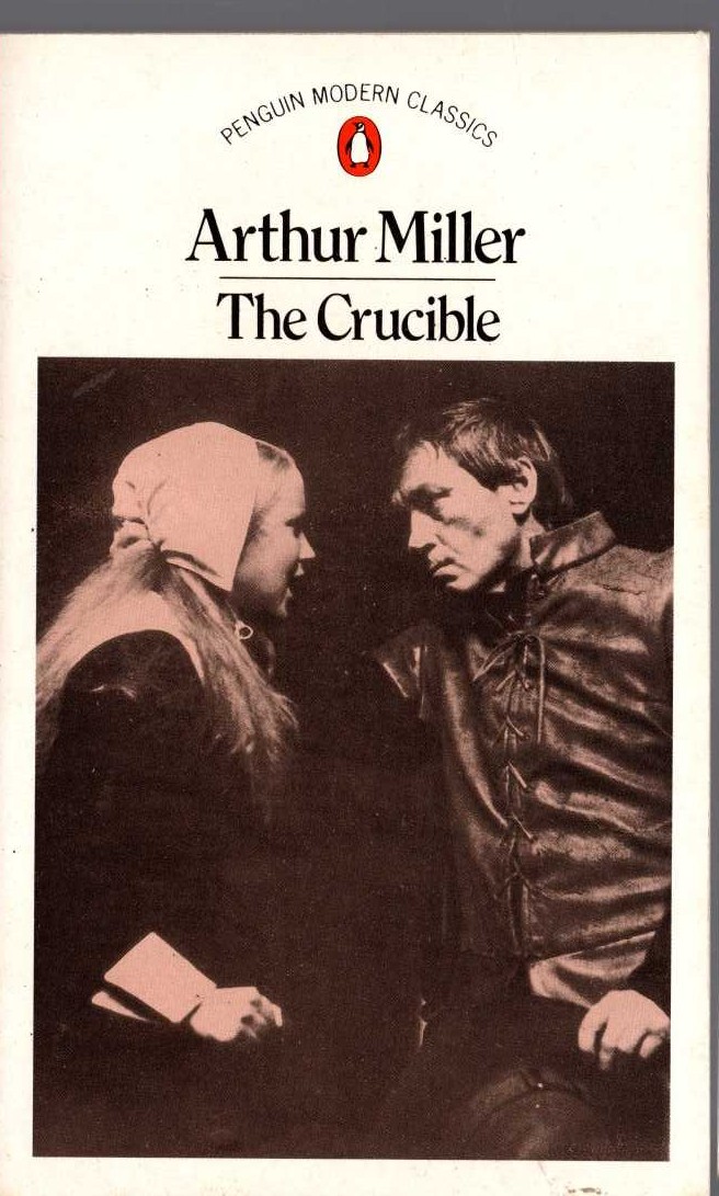 Arthur Miller  THE CRUCIBLE front book cover image