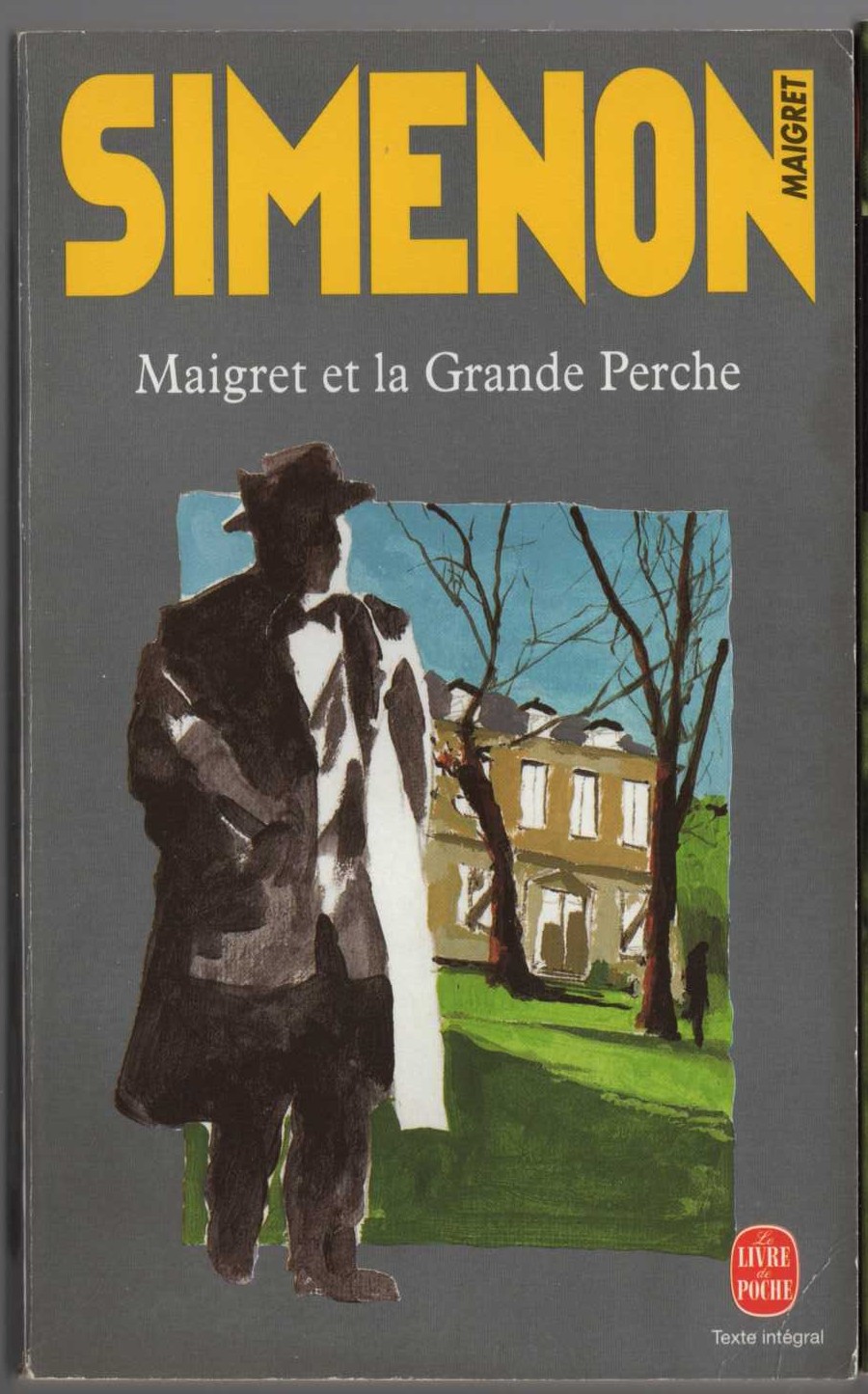 Georges Simenon  MAIGRET ET LA GRANDE PERCHE front book cover image