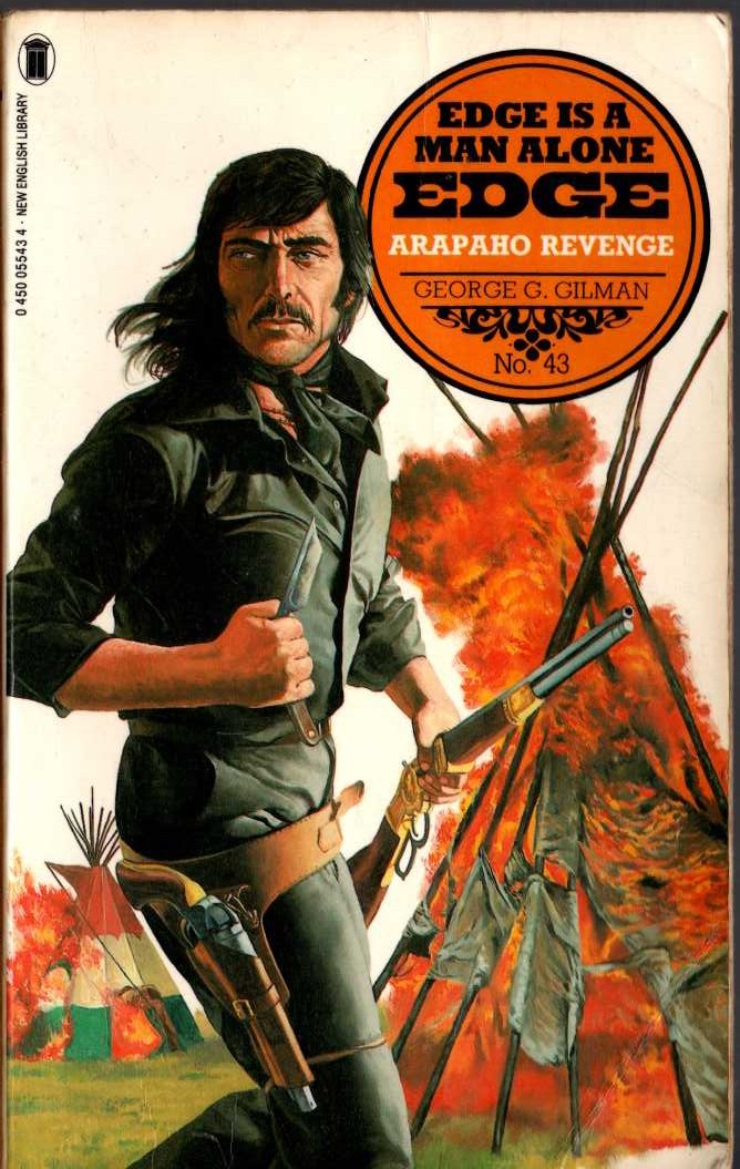 George G. Gilman  EDGE 43: ARAPAHO REVENGE front book cover image
