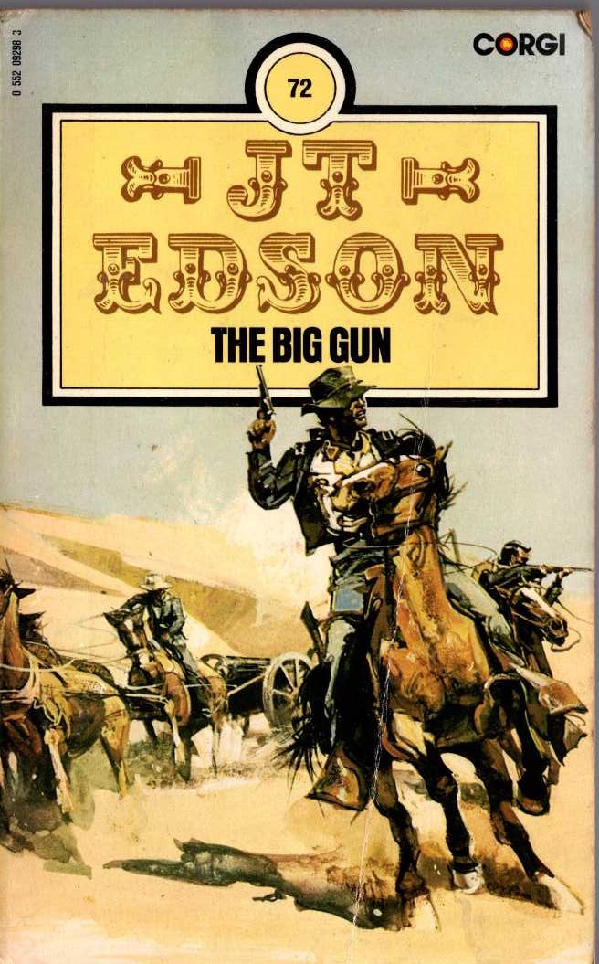 J.T. Edson  THE BIG GUN front book cover image