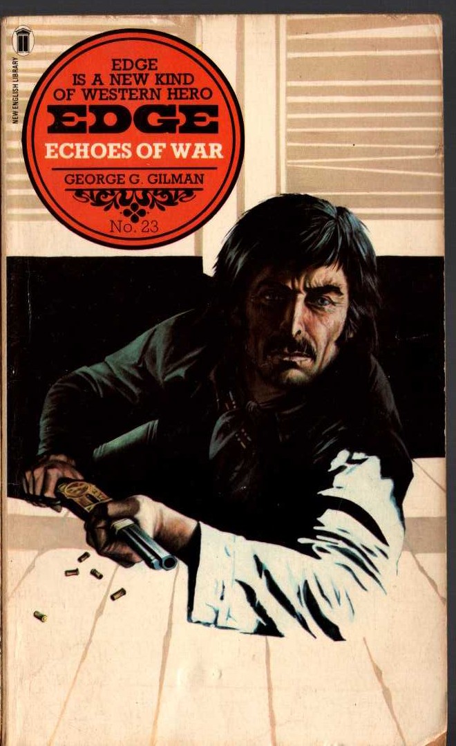 George G. Gilman  EDGE 23: ECHOES OF WAR front book cover image