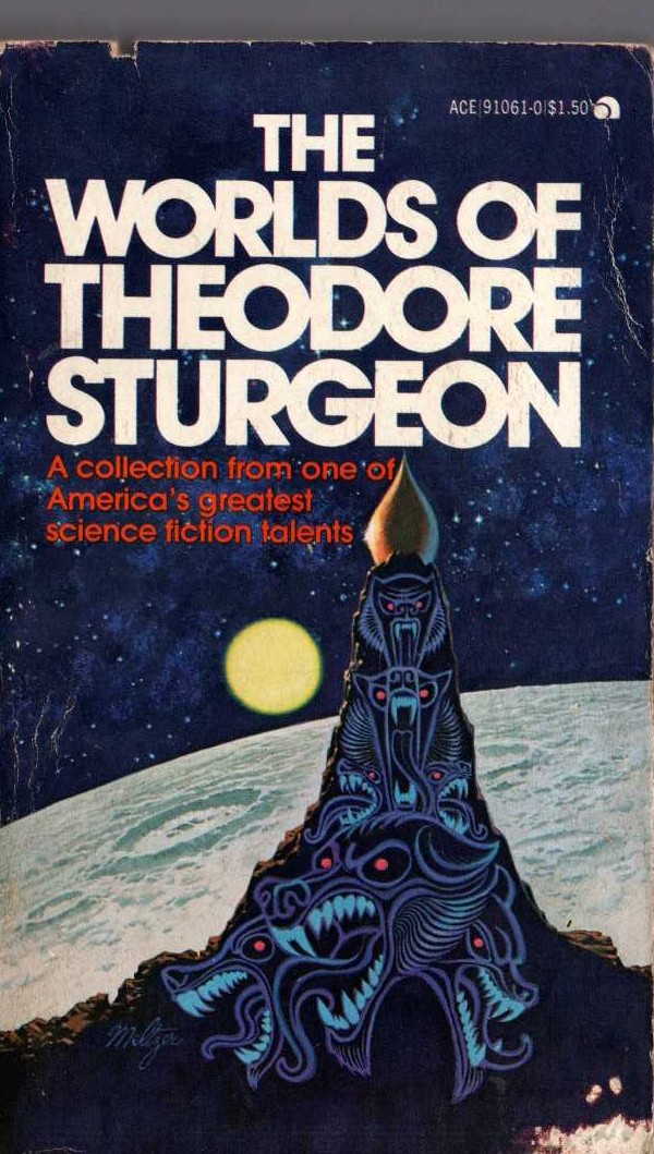 Theodore Sturgeon  THE WORLDS OF THEODORE STURGEON front book cover image