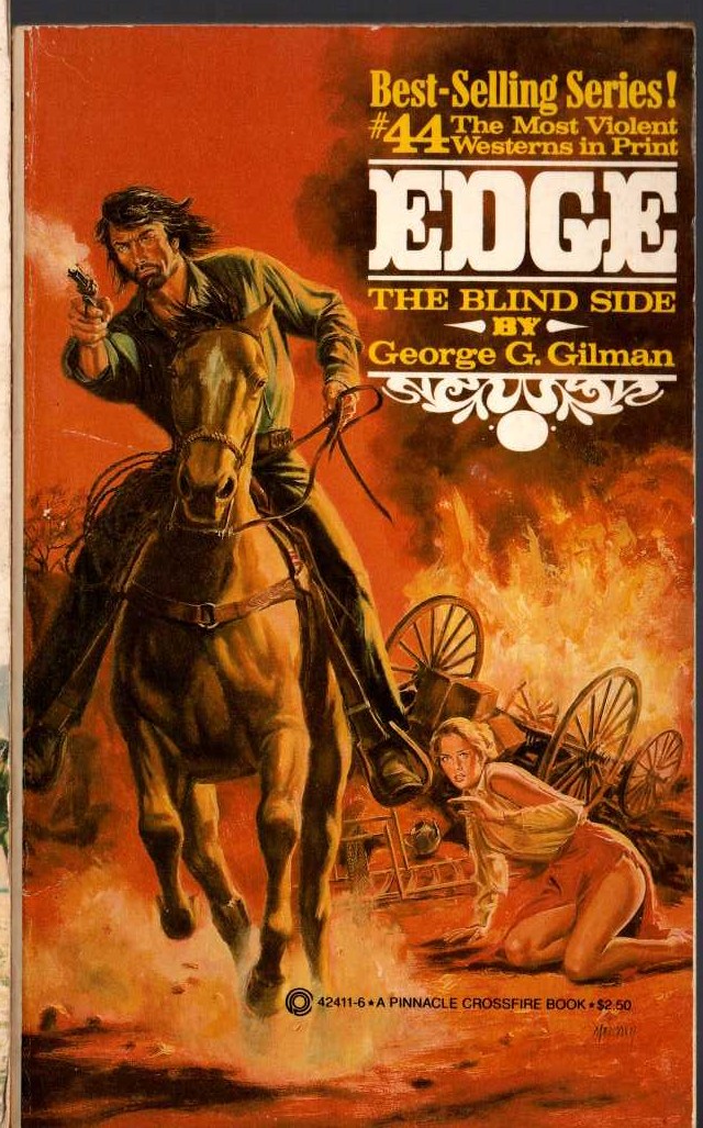 George G. Gilman  EDGE 44: THE BLIND SIDE front book cover image
