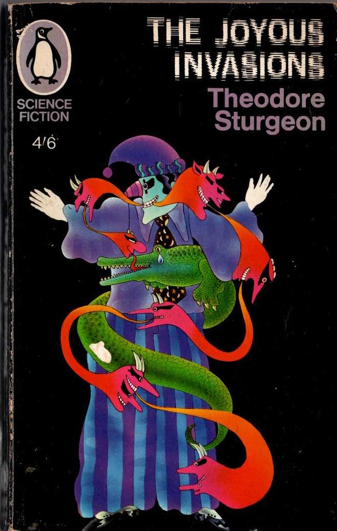 Theodore Sturgeon  THE JOYOUS INVASIONS front book cover image
