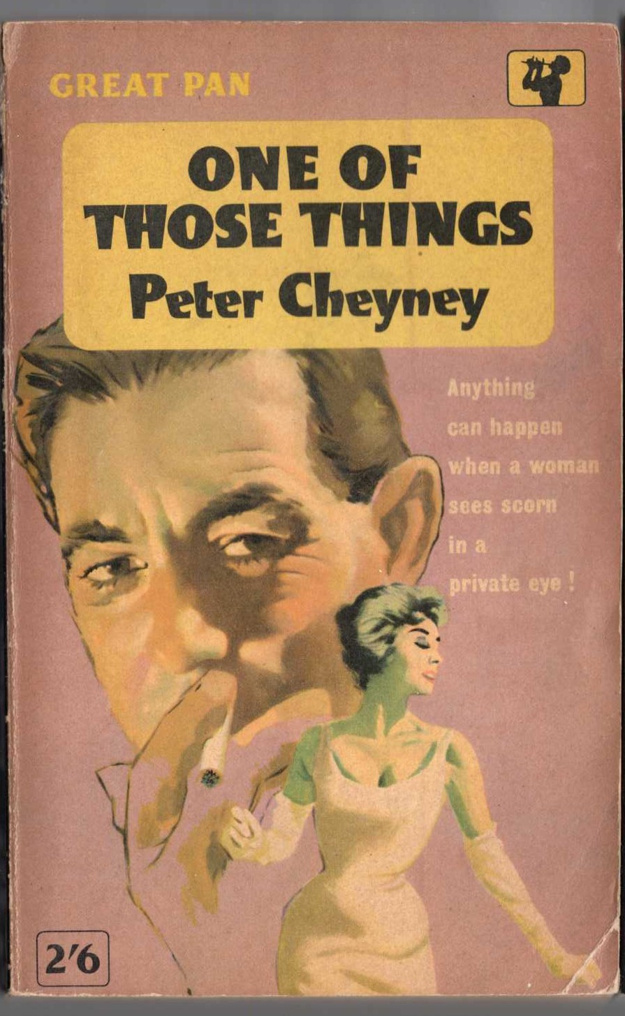 Peter Cheyney  ONE OF THOSE THINGS front book cover image