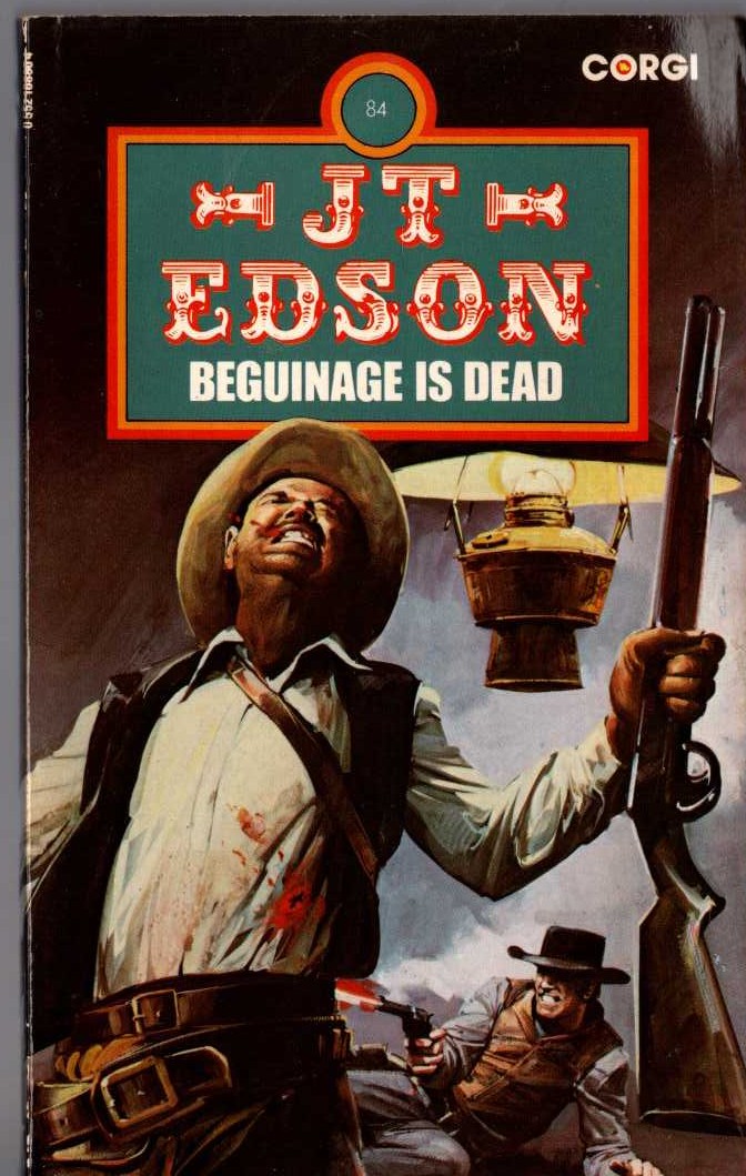 J.T. Edson  BEGUINAGE IS DEAD front book cover image