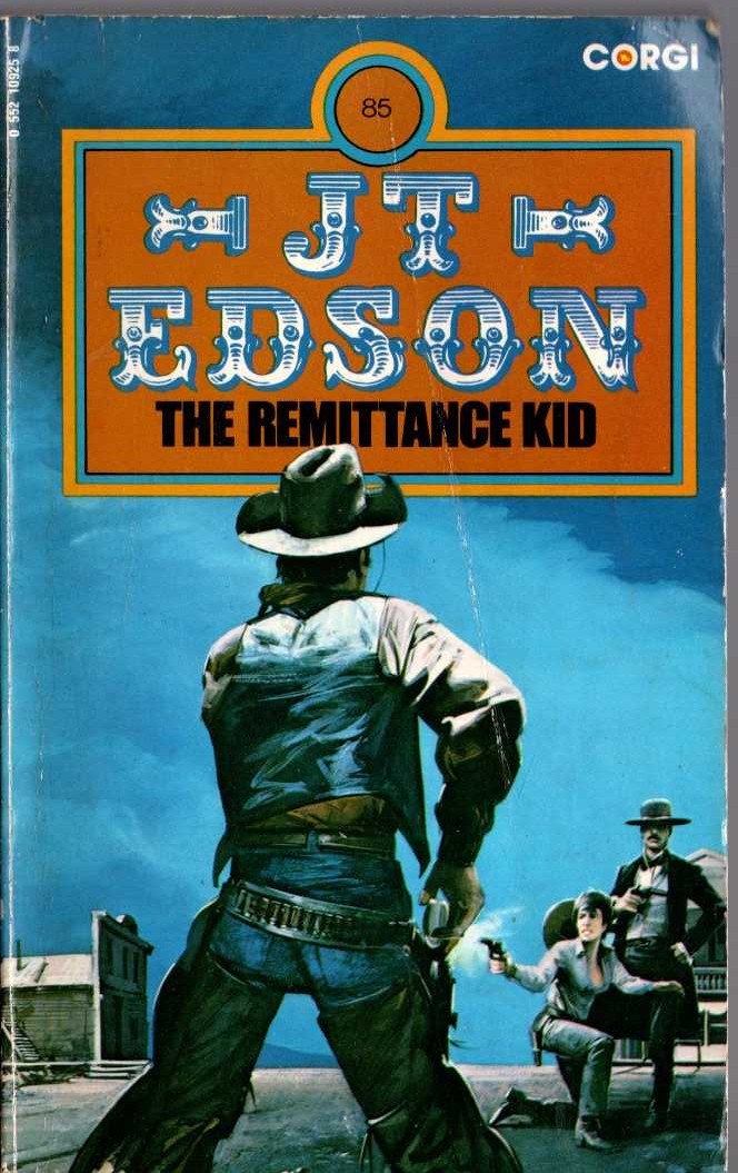 J.T. Edson  THE REMITTANCE KID front book cover image