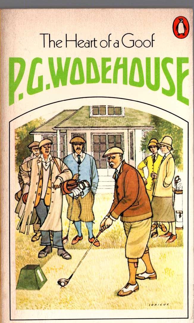 P.G. Wodehouse  THE HEART OF A GOOF front book cover image