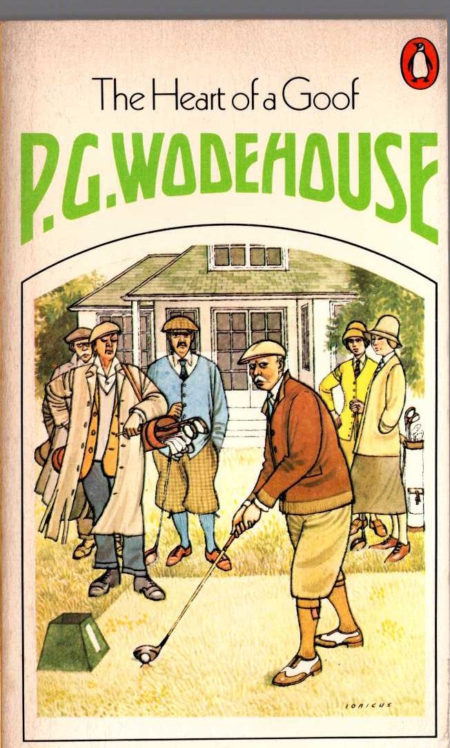 P.G. Wodehouse  THE HEART OF A GOOF front book cover image