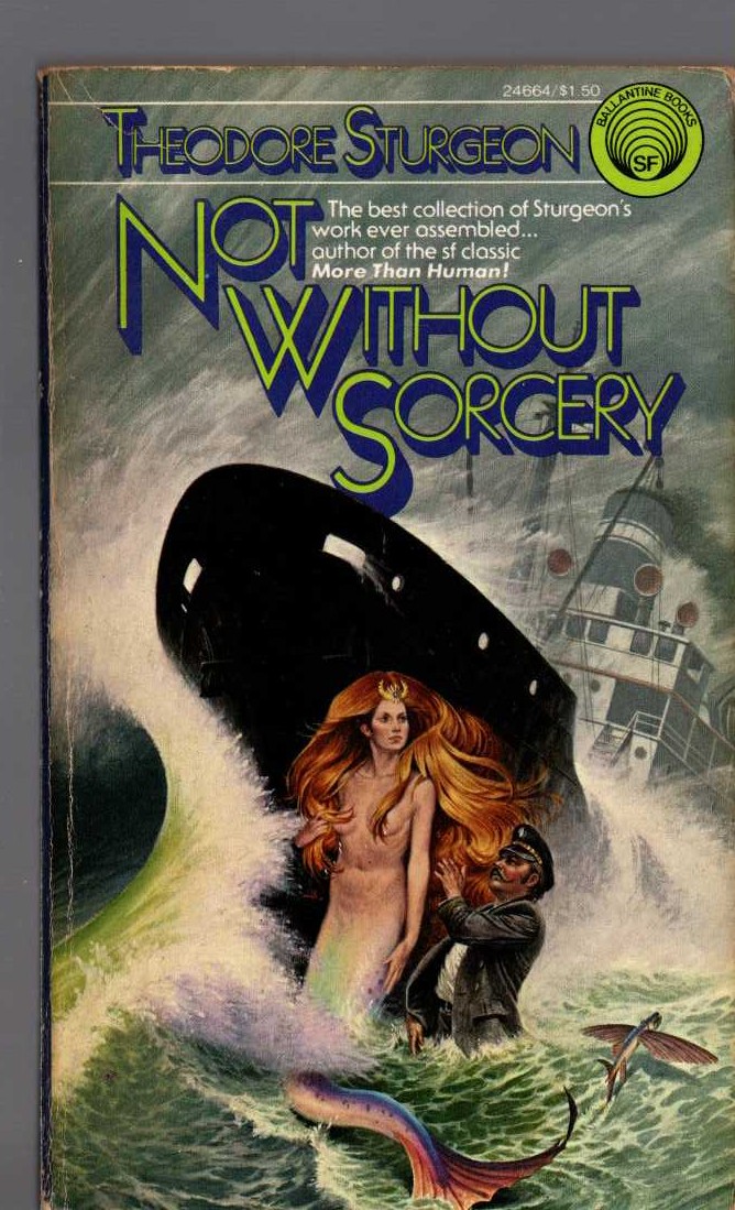 Theodore Sturgeon  NOT WITHOUT SORCERY front book cover image