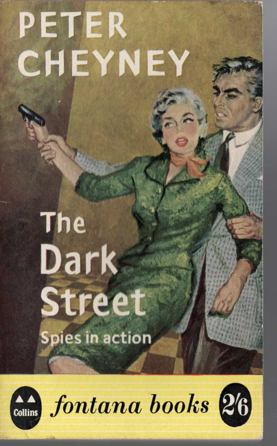 Peter Cheyney  DARK STREET front book cover image