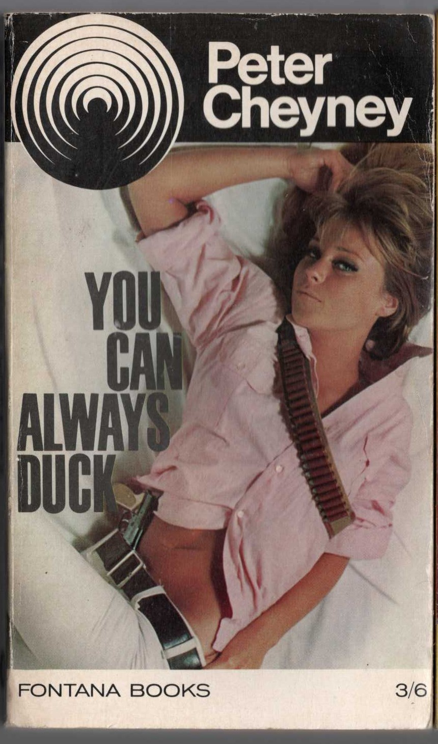 Peter Cheyney  YOU CAN ALWAYS DUCK front book cover image