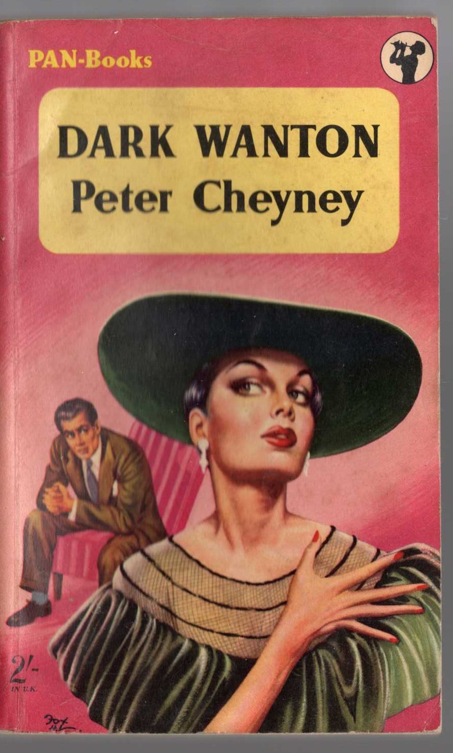 Peter Cheyney  DARK WANTON front book cover image