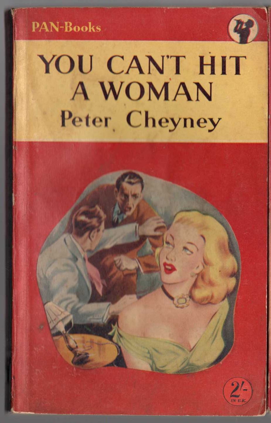 Peter Cheyney  YOU CAN'T HIT A WOMAN front book cover image