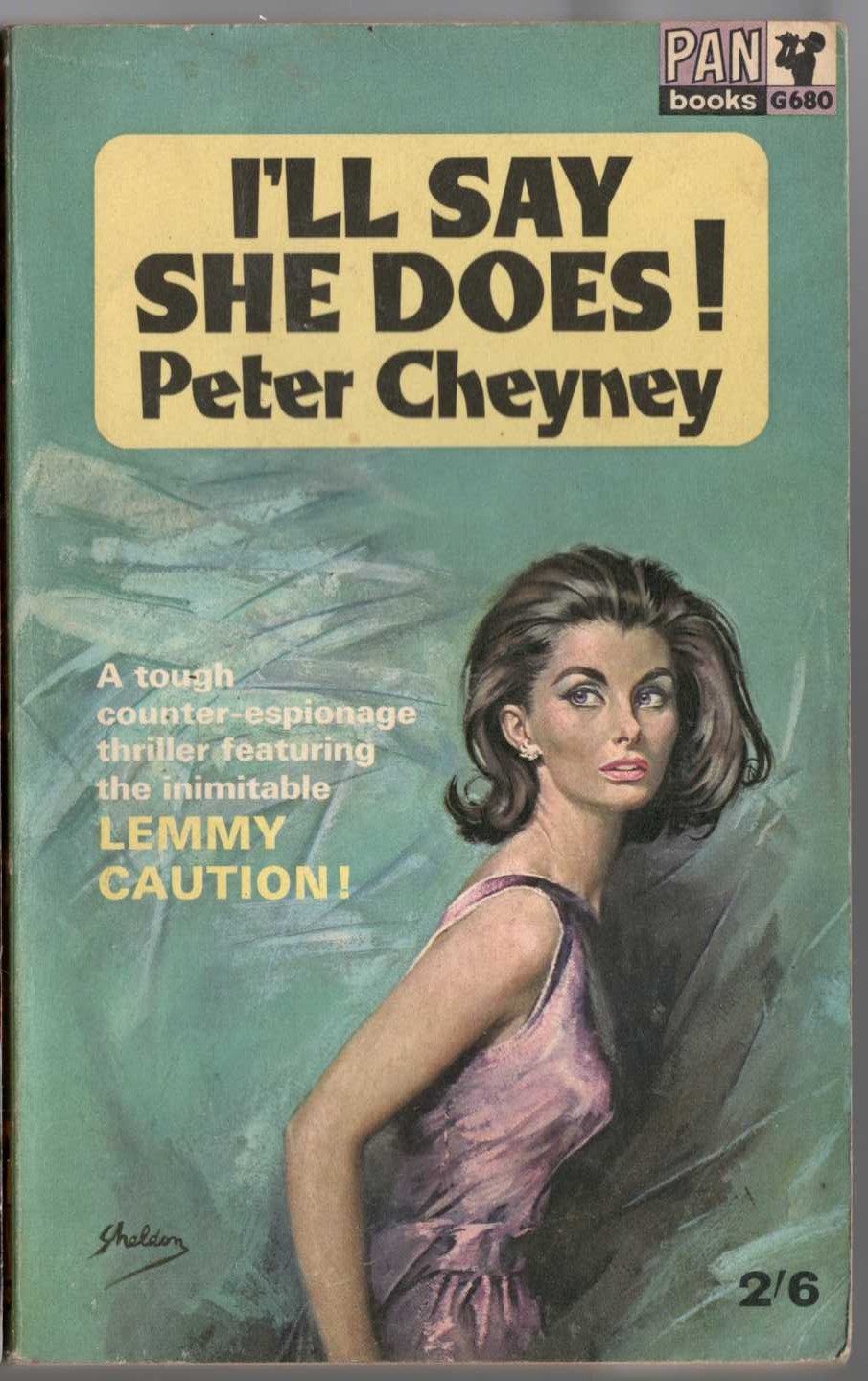 Peter Cheyney  I'LL SAY SHE DOES front book cover image