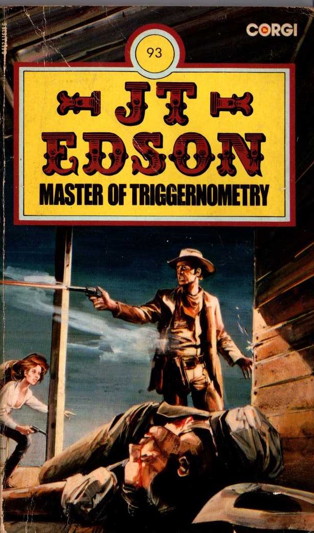 J.T. Edson  MASTER OF TRIGGERNOMETRY front book cover image