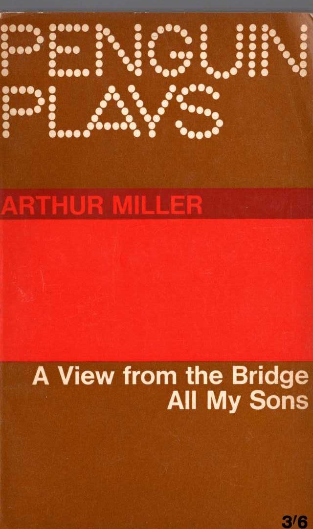 Arthur Miller  A VIEW FROM THE BRIDGE/ ALL MY SONS front book cover image