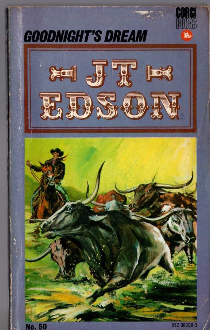 J.T. Edson  GOODNIGHT'S DREAM front book cover image