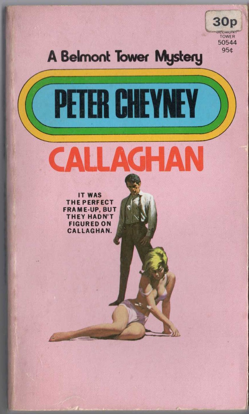 Peter Cheyney  CALLAGHAN front book cover image