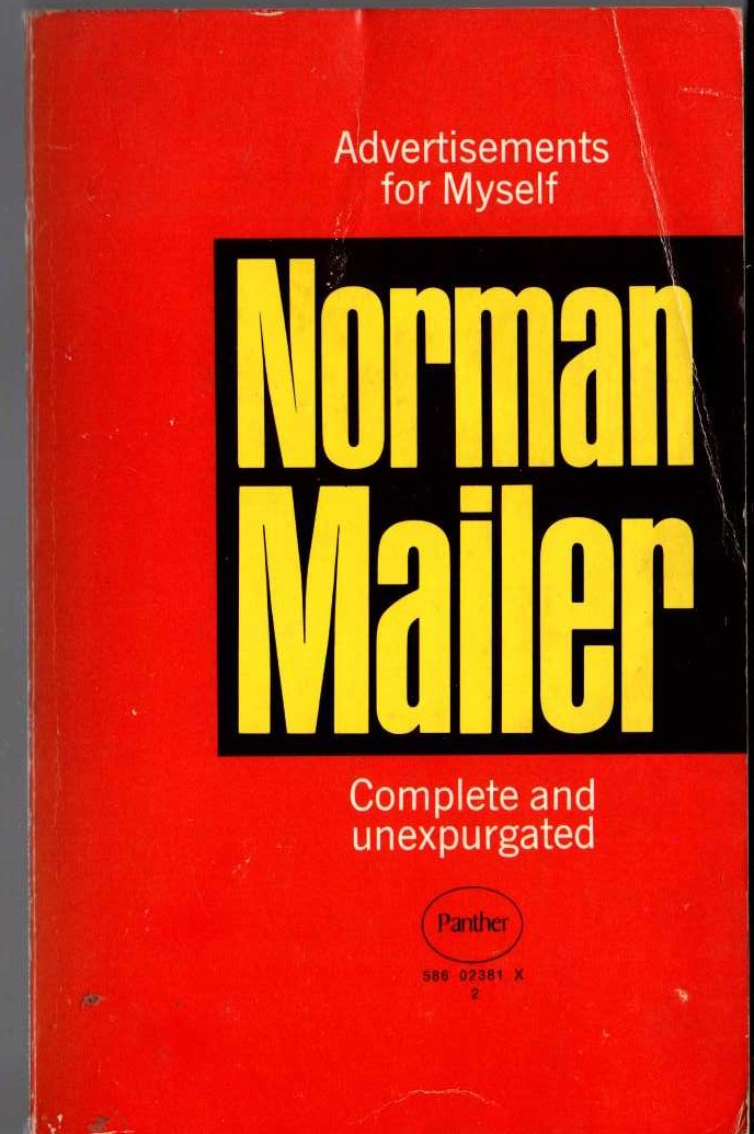 Norman Mailer  ADVERTISEMENTS FOR MYSELF front book cover image