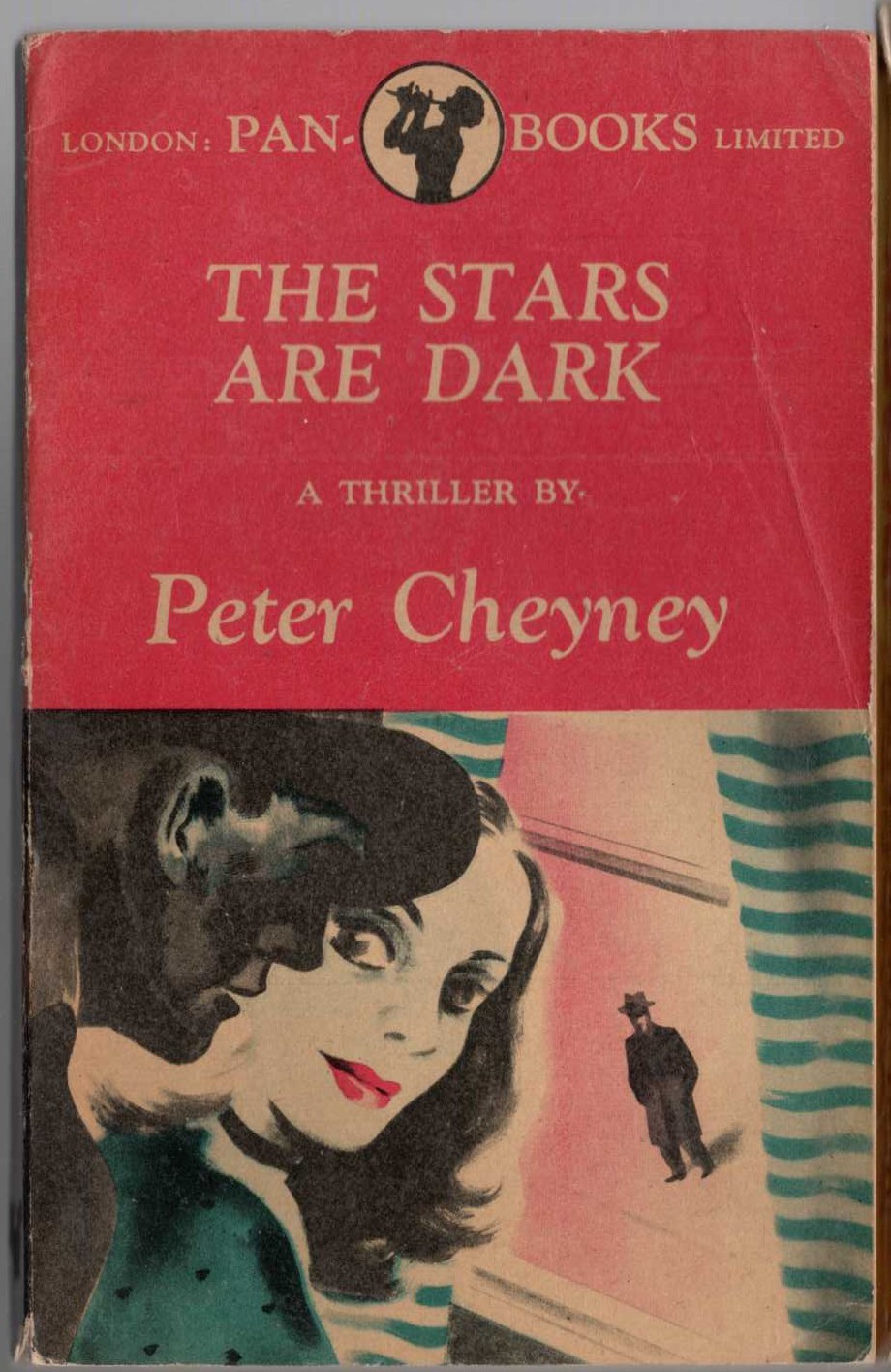 Peter Cheyney  THE STARS ARE DARK front book cover image