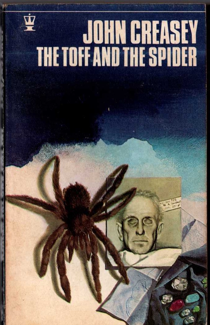 John Creasey  THE TOFF AND THE SPIDER front book cover image