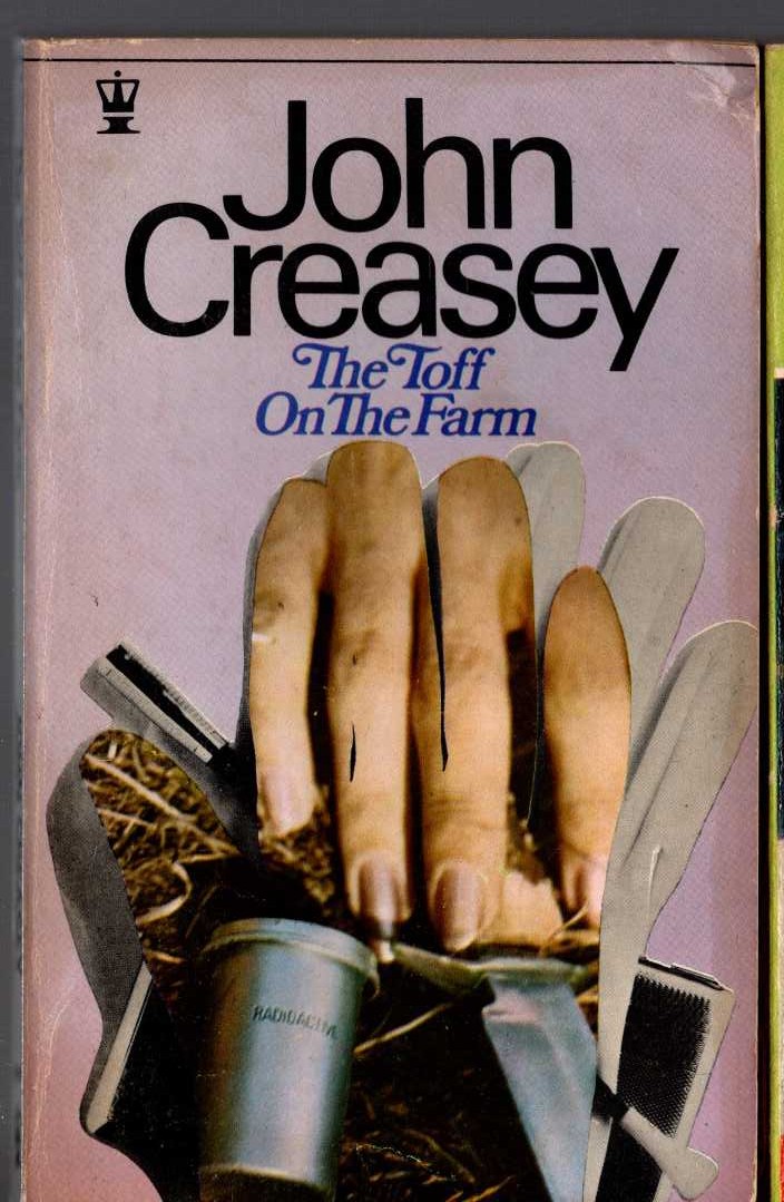 John Creasey  THE TOFF ON THE FARM front book cover image