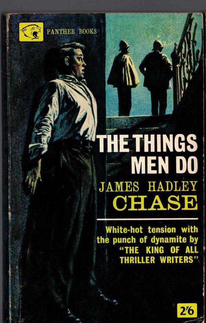 James Hadley Chase  THE THINGS MEN DO front book cover image