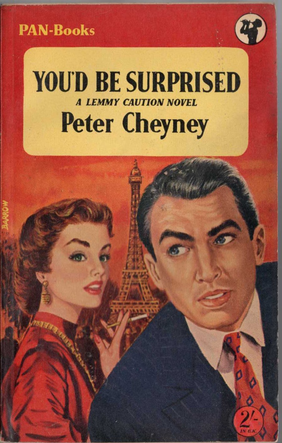 Peter Cheyney  YOU'D BE SURPRISED front book cover image