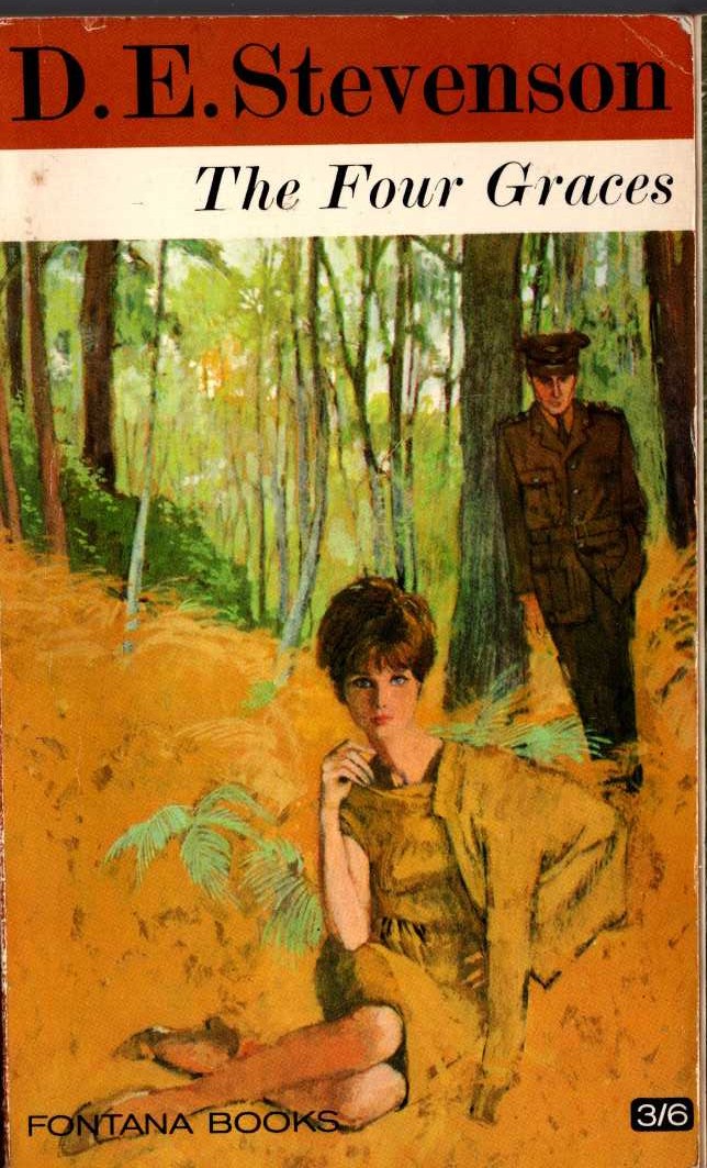 D.E. Stevenson  THE FOUR GRACES front book cover image
