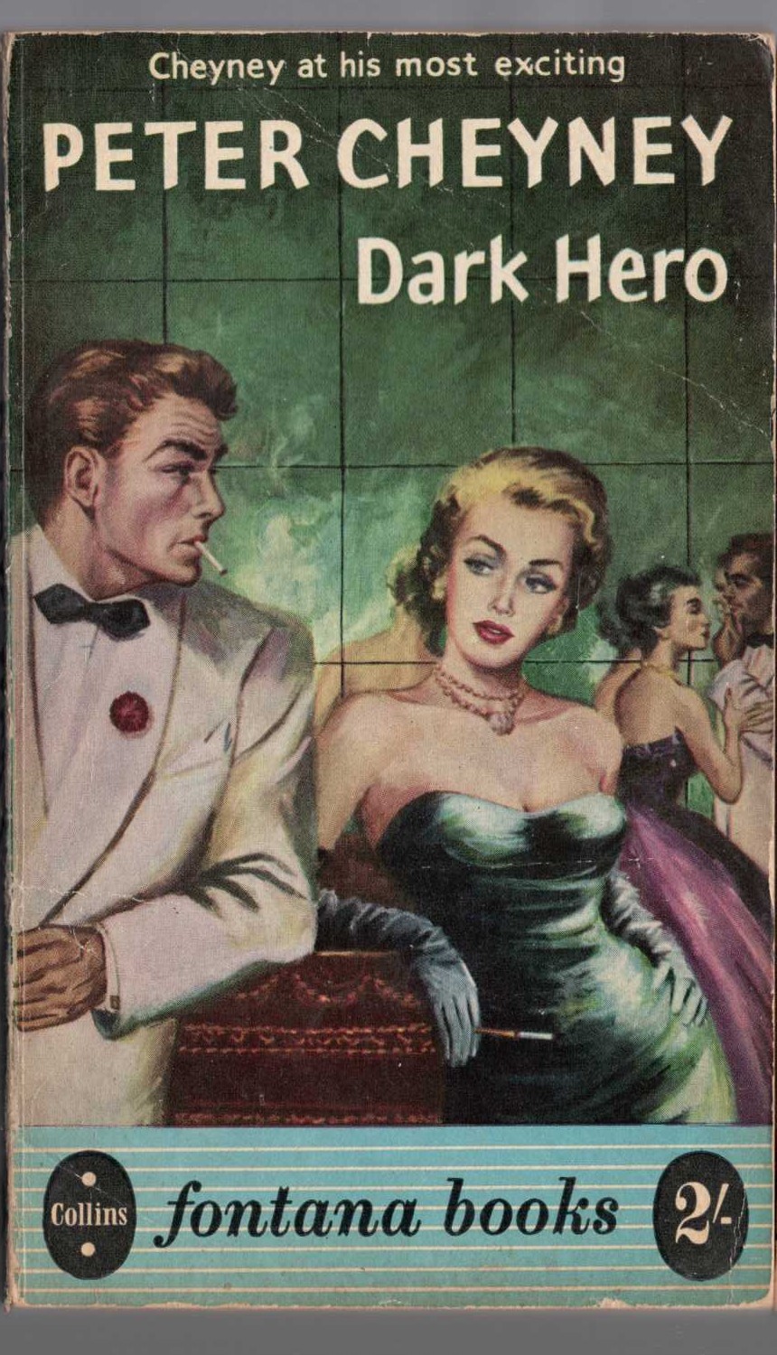 Peter Cheyney  DARK HERO front book cover image