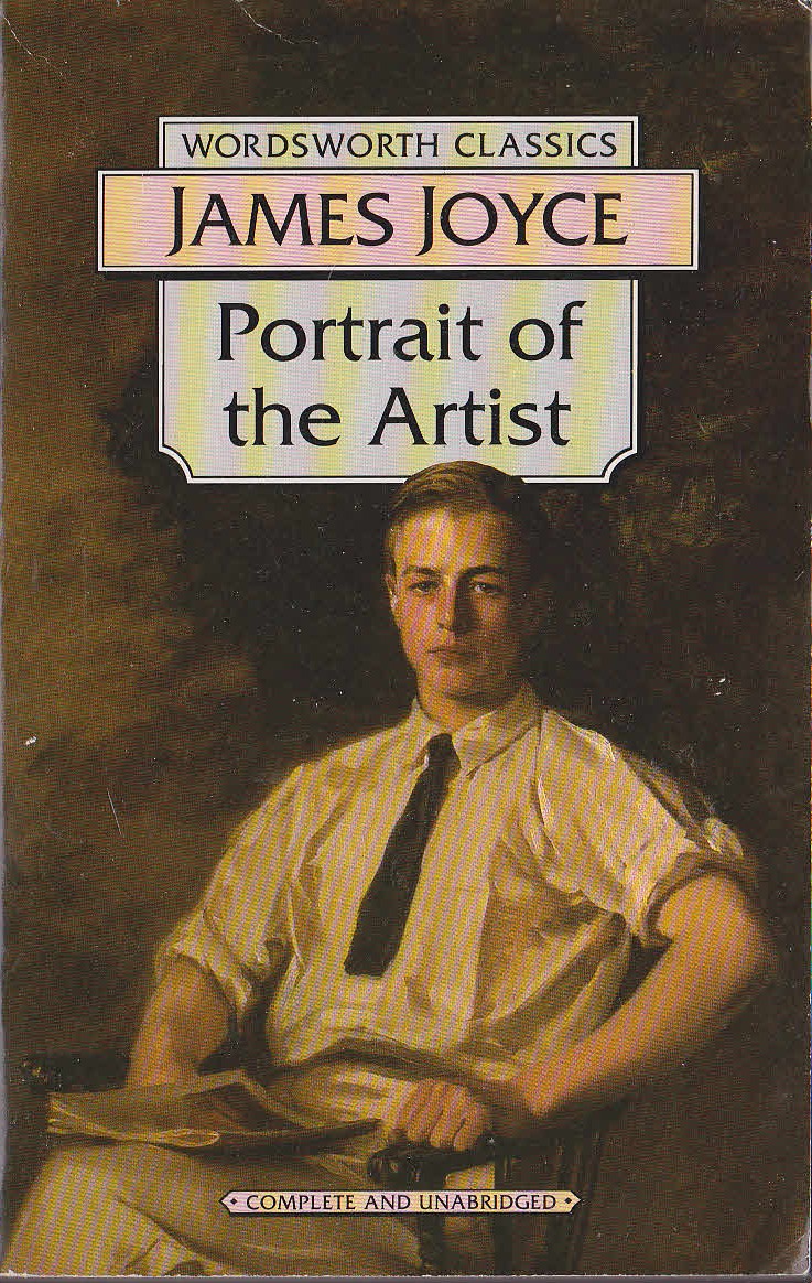 James Joyce  PORTRAIT OF THE ARTIST front book cover image