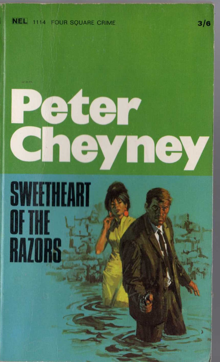 Peter Cheyney  SWEETHEART OF THE RAZORS front book cover image