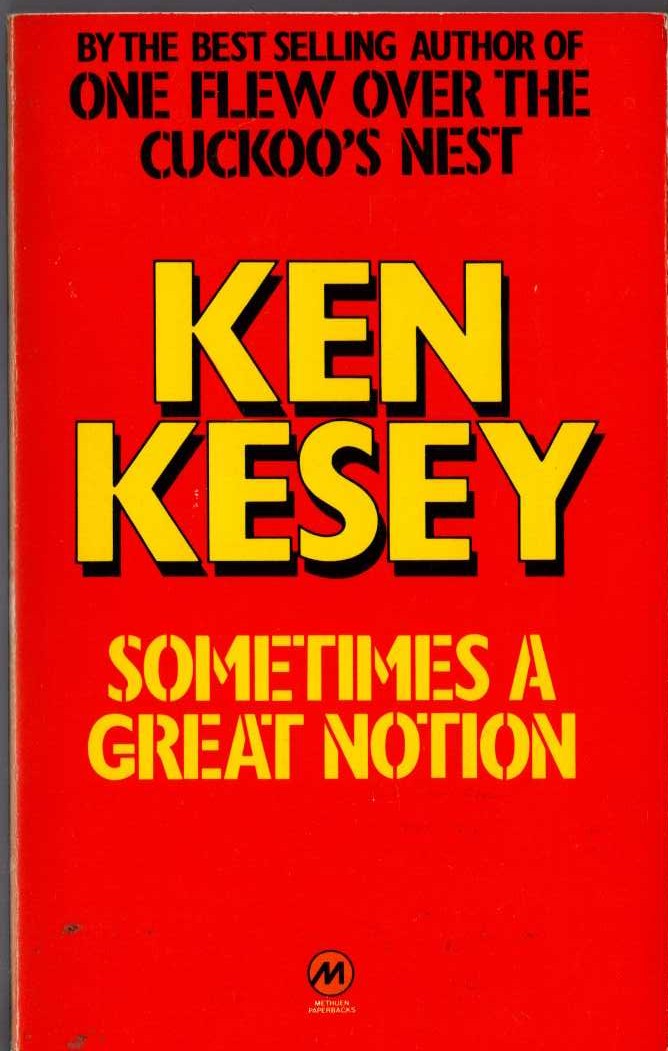 Ken Kesey  SOMETIMES A GREAT NOTION front book cover image