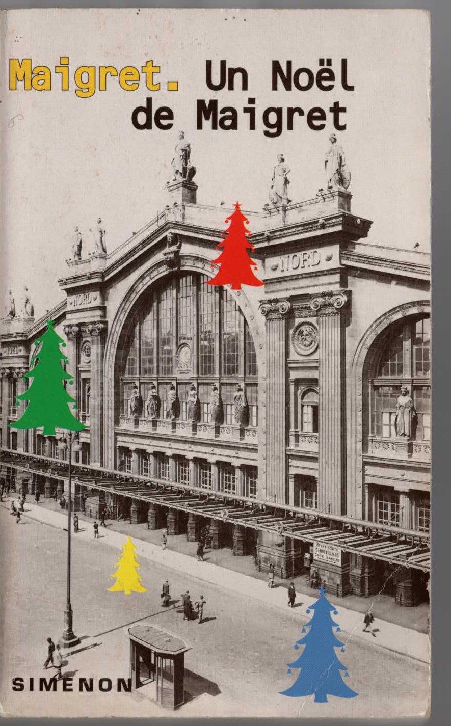 Georges Simenon  UN NOEL DE MAIGRET front book cover image