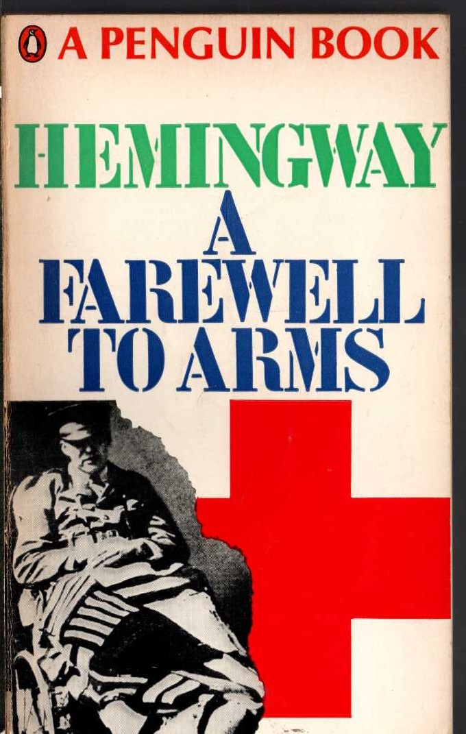 Ernest Hemingway  A FAREWELL TO ARMS front book cover image