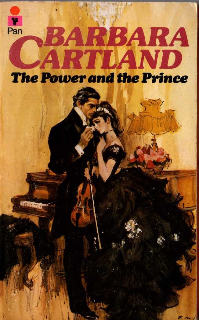 Barbara Cartland  THE POWER AND THE PRINCE front book cover image