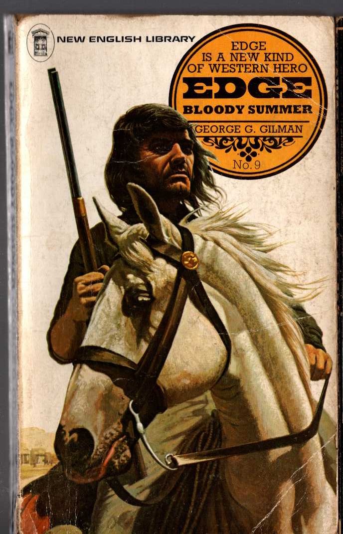 George G. Gilman  EDGE 9: BLOODY SUMMER front book cover image