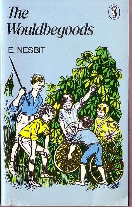E. Nesbit  THE WOULDBEGOODS front book cover image