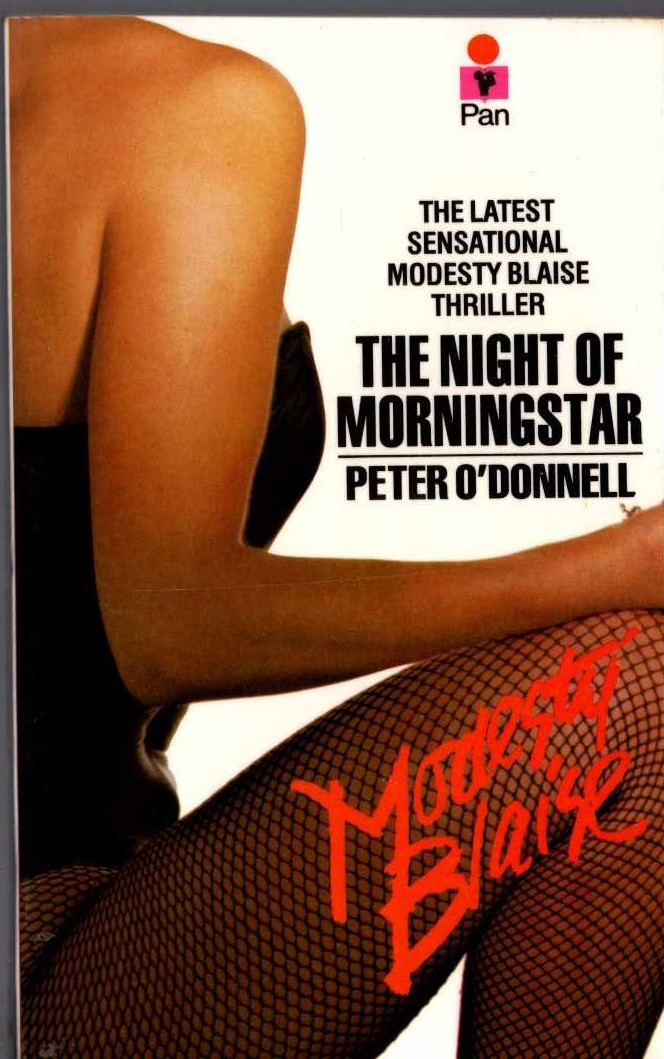 Peter O'Donnell  THE NIGHT OF MORNINGSTAR front book cover image