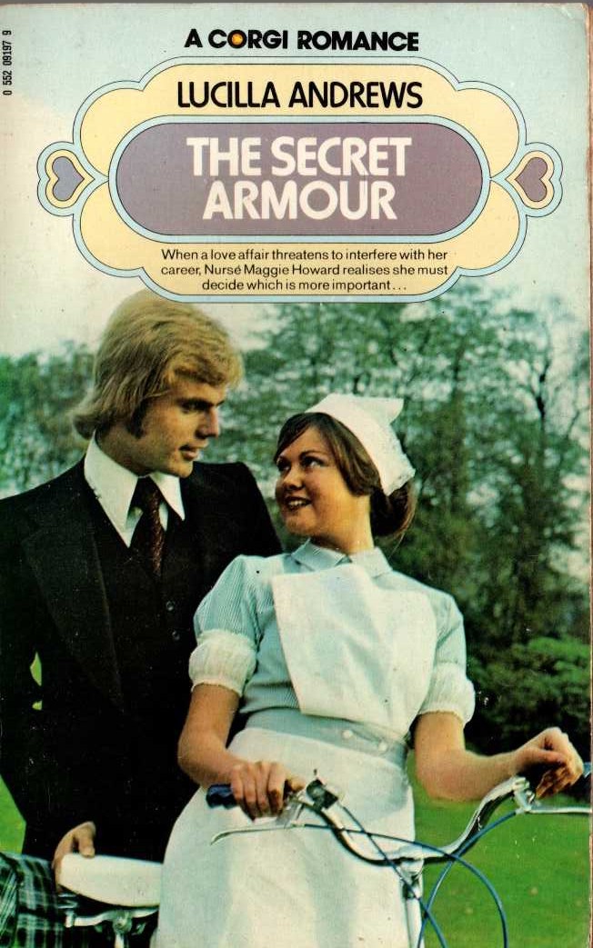 Lucilla Andrews  THE SECRET ARMOUR front book cover image