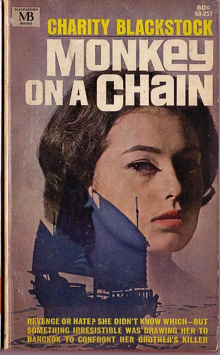 Charity Blackstock  MONKEY ON A CHAIN front book cover image