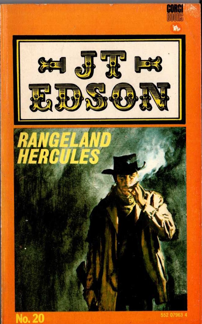 J.T. Edson  RANGELAND HERCULES front book cover image