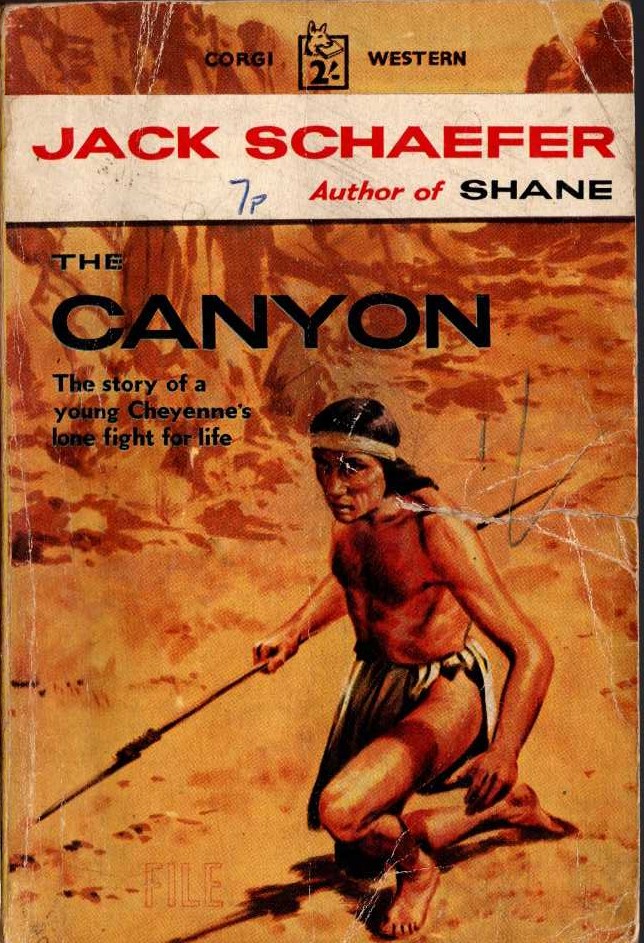 Jack Schaefer  THE CANYON front book cover image